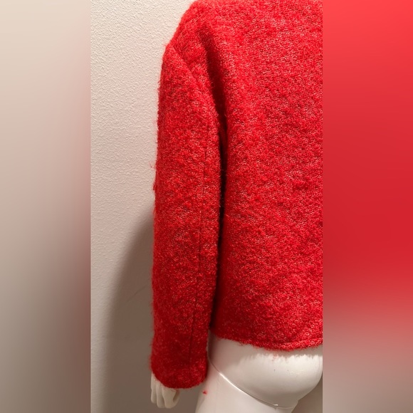 Vintage 50/60”s Red Mohair Wool Blazer. Made in Switzerland Expressly for Rich’s - Picture 5 of 8